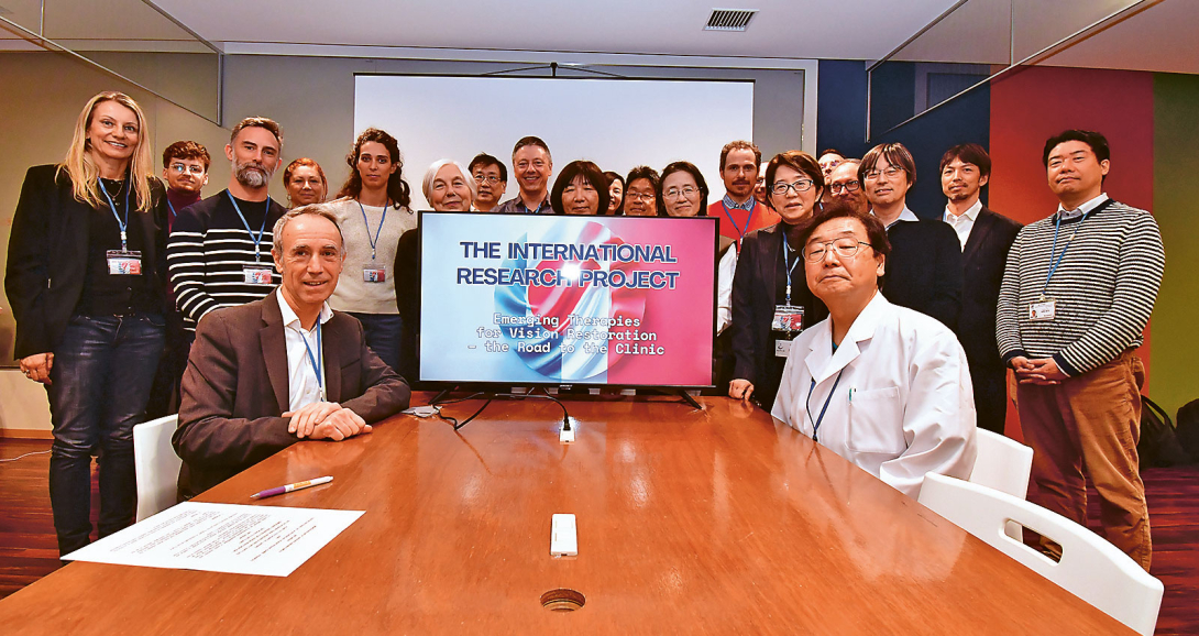 Lancement du Projet de Recherche International au Kobe City Eye Research Center and&nbsp;Hospital.